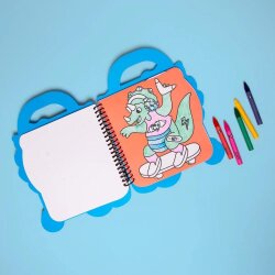 Omy Sticker Activity Notebook - Dino - 3