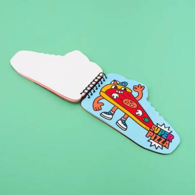 Omy Sticker By Number Notebook - Street - 4