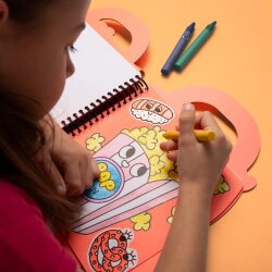 Omy Super Coloring & Stickers Book - Yummy - 3