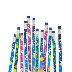 Ooly 12-Pack Pencil With Eraser - Astronaut 128-153 - 3