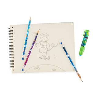 Ooly 12-Pack Pencil With Eraser - Astronaut 128-153 - 4