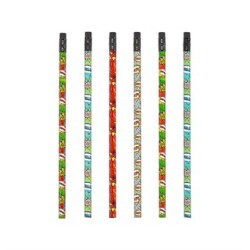 Ooly 12-Pack Pencils With Erasers - Comic Attack 128-108 - 3