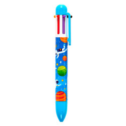 Ooly 6-Color Ballpoint Pen Astronaut - Turquoise 132-109-T - Ooly