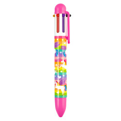 Ooly 6-Color Ballpoint Pen Unique Unicorns - Pink 132-082 - Ooly