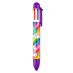 Ooly 6-Color Ballpoint Pen Unique Unicorns - Purple 132-082-P - Ooly