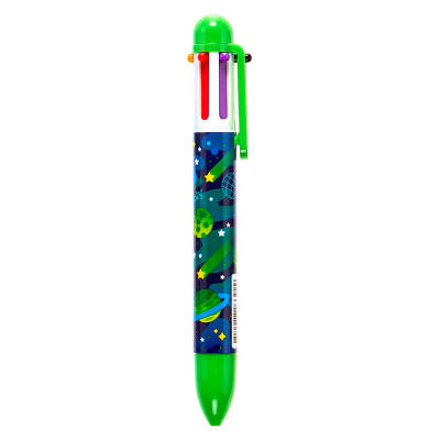 Ooly 6 Colored Ballpoint Pen Astronaut - Green 132-109-Y - 1