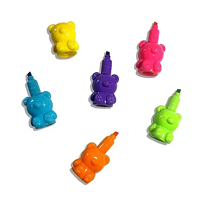 Ooly Bear Besties Kutulu 5'li Highlighter Kalem 130-142 - 3