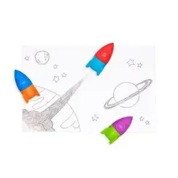 Ooly Blast Off Eraser & Pencil Sharpener - Purple 112-105-P - 3