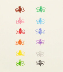 Ooly Brilliant Bee 12 Pack Crayon 133-093 - 5