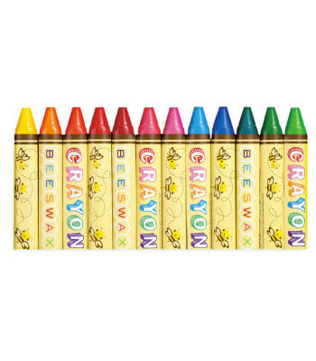 Ooly Brilliant Bee 12 Pack Crayon 133-093 - 4