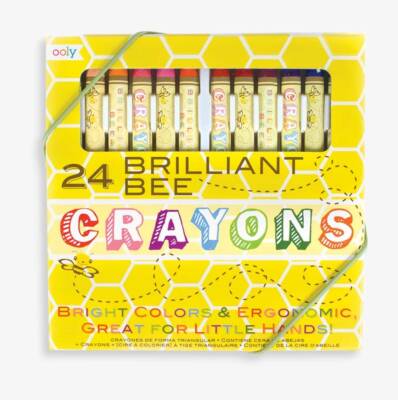 Ooly Brilliant Bee 24 Pack Crayon 133-50 - 1