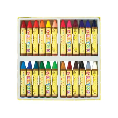 Ooly Brilliant Bee 24 Pack Crayon 133-50 - 2