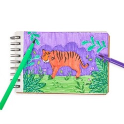 Ooly Brilliant Brush Brush Tip Felt Pens, Pack Of 12, 130-068 - 2