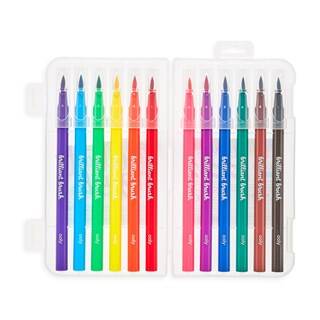 Ooly Brilliant Brush Brush Tip Felt Pens, Pack Of 12, 130-068 - 7