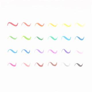 Ooly Brilliant Brush Brush Tip Felt Pens, Pack Of 24, 130-069 - 7