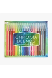 Ooly Chroma Blends Brush Tip Multipurpose Pen Set Of 18 130-057 - 1