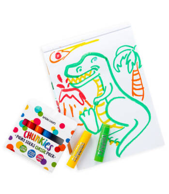 Ooly Chunkies Pastel Crayons 6-Pack Classic Colors 126-013 - 3