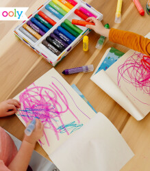 Ooly Chunkies Pastel Crayons 6-Pack Classic Colors 126-013 - 5