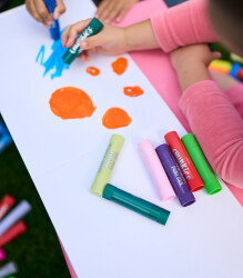 Ooly Chunkies Pastel Crayons 6-Pack Classic Colors 126-013 - 7