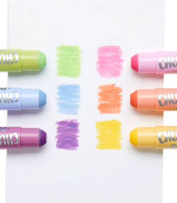 Ooly Chunkies Pastel Crayons 6-Pack Pastel Colors 126-018 - 2