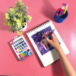 Ooly Color Layers Double-Ended 8-Pack Felt-Tip Pens 130-108 - 5
