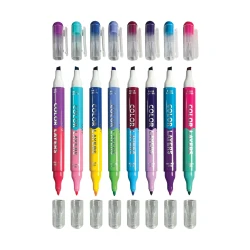 Ooly Color Layers Double-Ended 8-Pack Felt-Tip Pens 130-108 - 2