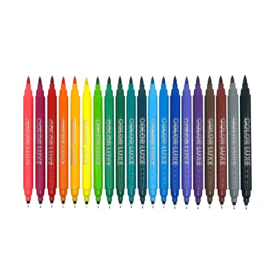 Ooly Color Luxe Double-Ended Felt-Tip Pens (20 Pack) 130-120 - 2