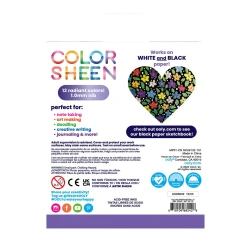 Ooly Color Sheen Gel Pen, 12-Pack, Metallic Colors, 132-151 - 6