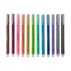 Ooly Color Sheen Gel Pen, 12-Pack, Metallic Colors, 132-151 - 2