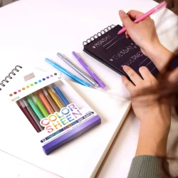 Ooly Color Sheen Gel Pen, 12-Pack, Metallic Colors, 132-151 - 3