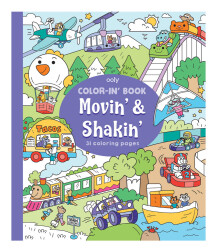 Ooly Coloring Book - Movin & Shakin 118-267 - 1