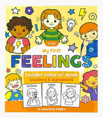 Ooly Coloring Book - My First Feelings 118-279 - 1