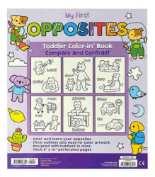 Ooly Coloring Book - My First Opposites 118-278 - 2