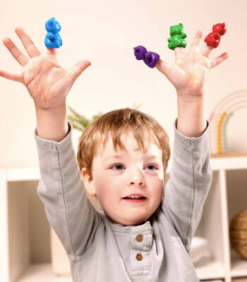 Ooly Cuddly Cubs Bear 6-Pack Wearable Crayons 133-108 - 5