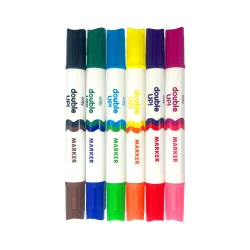 Ooly Double Up! Double-Ended 6-Pack Felt-Tip Pens 130-115 - 2