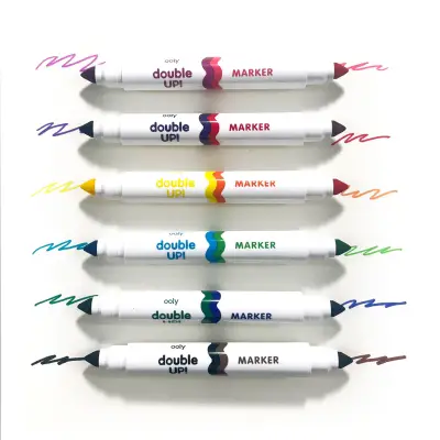 Ooly Double Up! Double-Ended 6-Pack Felt-Tip Pens 130-115 - 4