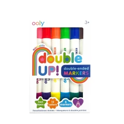 Ooly Double Up! Double-Ended 6-Pack Felt-Tip Pens 130-115 - 1