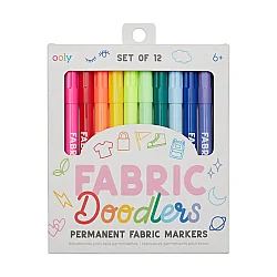 Ooly Fabric Doodlers 12’li Kumaş Boya Kalemi 130-102 - 1