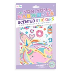 Ooly Kokulu Sticker Seti - Nom Nom Narwhals 120-043 