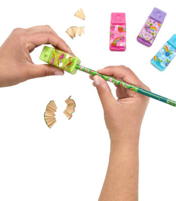 Ooly Lil’ Juicy Eraser & Sharpener - Pink 112-108-P - 4