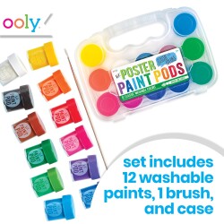 Ooly Lil Paint Pods 12’Li Boya Seti Klasik Renkler 126-1 - 2