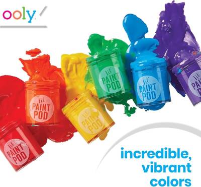 Ooly Lil Paint Pods 12’Li Boya Seti Klasik Renkler 126-1 - 3