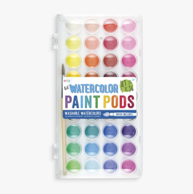 Ooly Lil Paint Pods 36-Pack Watercolor Paints 126-2 - 1