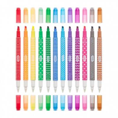 Ooly Make No Mistake Erasable 12-Pack Felt-Tip Pens 130-046 - 2