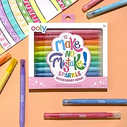 Ooly Make No Mistake Glitter Silinebilir 12’li Keçeli Kalem 130-125 - 6
