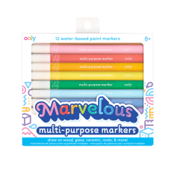 Ooly Marvelous Multi-Purpose 12-Piece Felt-Tip Pen Set 130-086 - 1