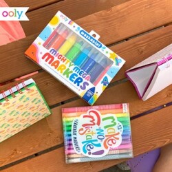 Ooly Mighty Mega Jumbo 8-Pack Felt-Tip Pens 130-083 - 2