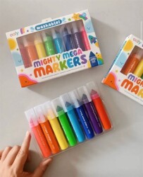 Ooly Mighty Mega Jumbo 8-Pack Felt-Tip Pens 130-083 - 3