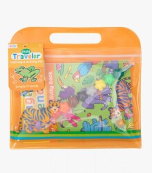 Ooly Mini Traveler Coloring & Activity Bag - Jungle Friends 138-015 - 1