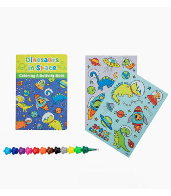 Ooly Mini Traveler Painting & Activity Bag - Dinosaurs In Space 138-012 - 2